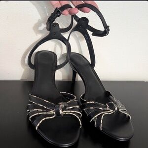 Coach strap on heels